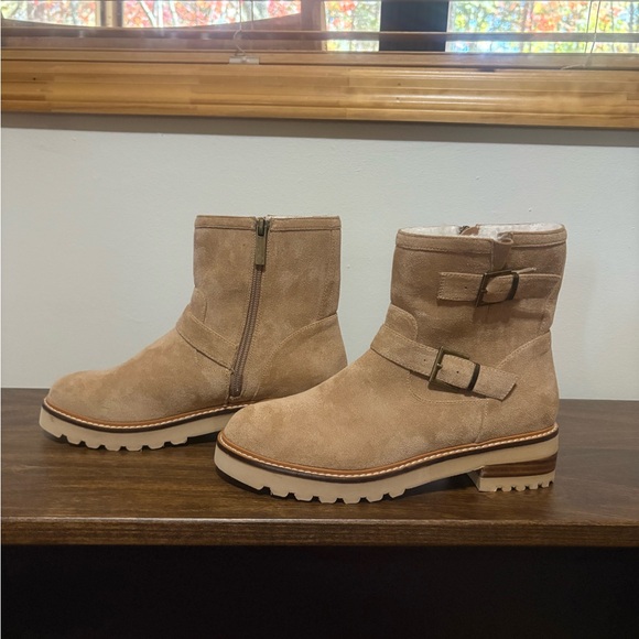 Corkys Tan Ankle Boots with Zipper - Picture 3 of 5